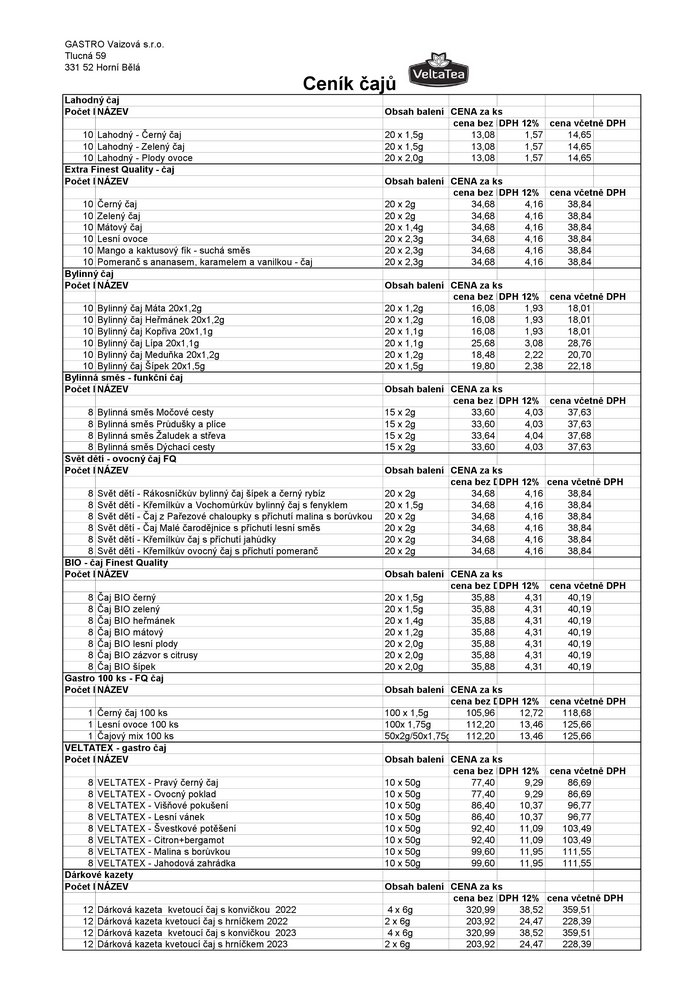 GASTRO Vaizov� s.r.o. - akce Listopad - prosinec 2025 - str�nka  6