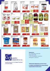 GASTRO Vaizov� s.r.o. - akce Listopad - prosinec 2025 - posledn� str�nka